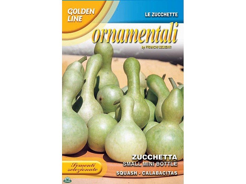 BUSTINA CON SEMI DI ZUCCHETTA ORNAMENTALE SMALL MINI BOTTLE
