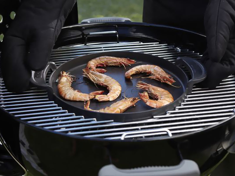 PIASTRA IN GHISA GOURMET 57 CM