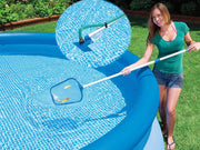 KIT PER PULIZIA PISCINA  CON MANICO TELESCOPICO DA 239CM