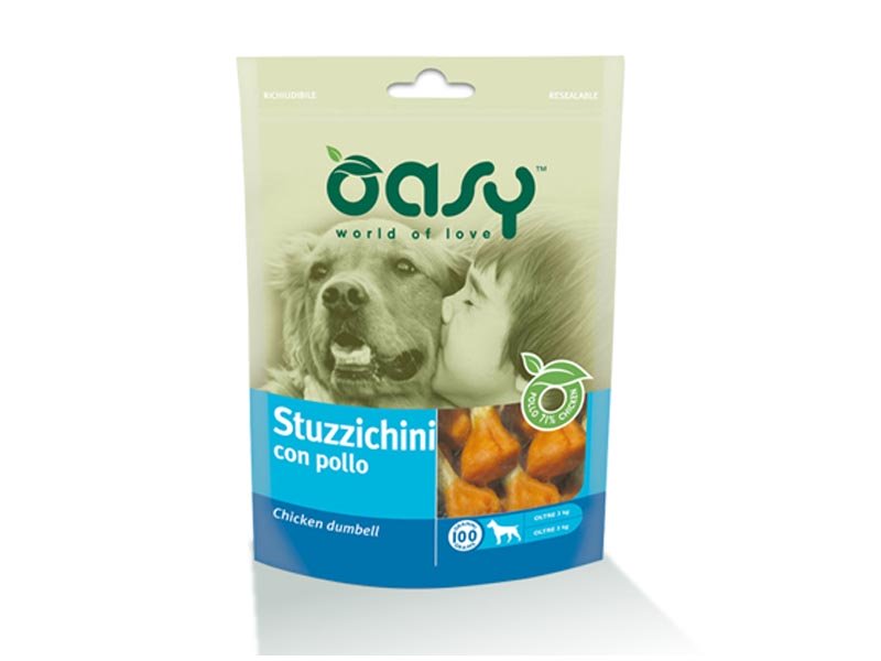 OASY SNACK 100GR STUZZICHINI AL POLLO