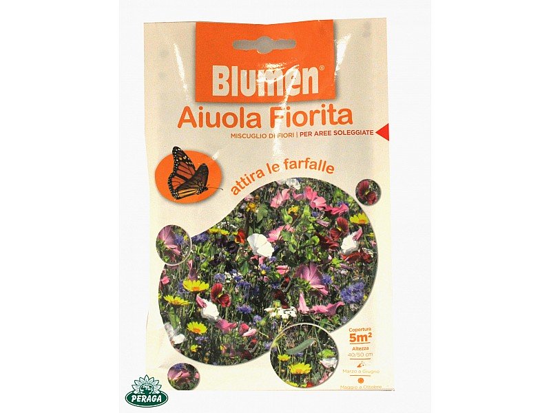 BUSTINA CON SEMI IN MISCUGLIO FIORI PER ATTIRARE LE FARFALLE