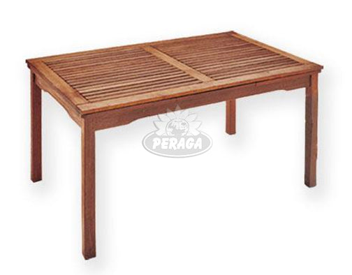 TAVOLO ESTENSIBILE 100X150/270 CM RETTANGOLARE IN KEROUING THUJA