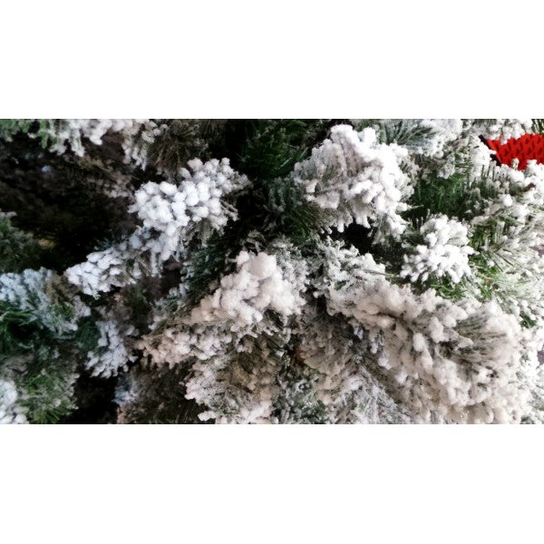 ALBERO DI NATALE DOLOMITI 270CM VERDE INNEVATO