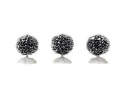 Round Bristle Tree, Mini, Set Of 3 - LEMAX COD 14006