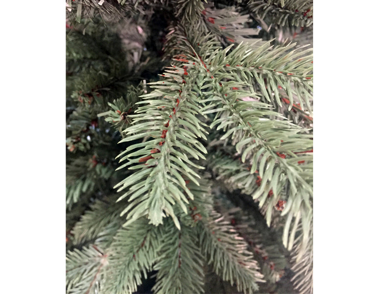 ALBERO DI NATALE SVEDESE 210CM ARGENTATO