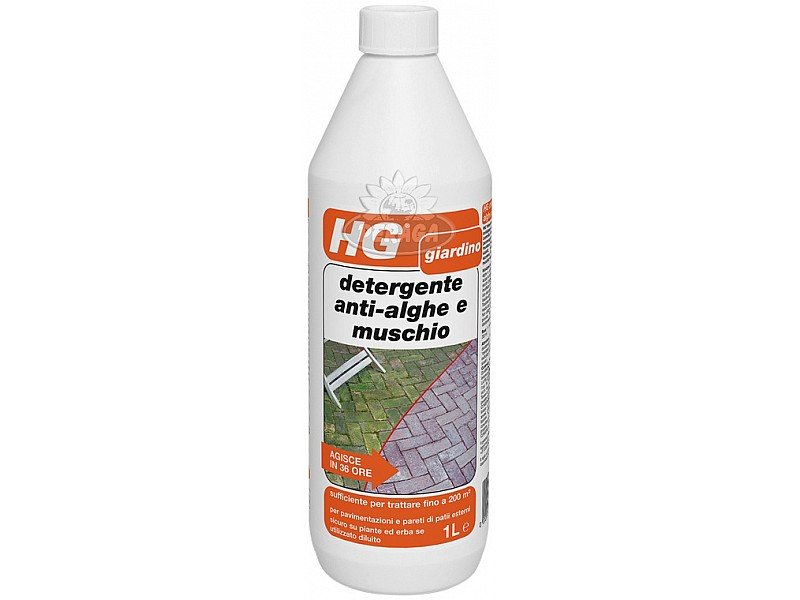 HG DETERGENTE ANTI ALGHE E MUSCHIO 1 L
