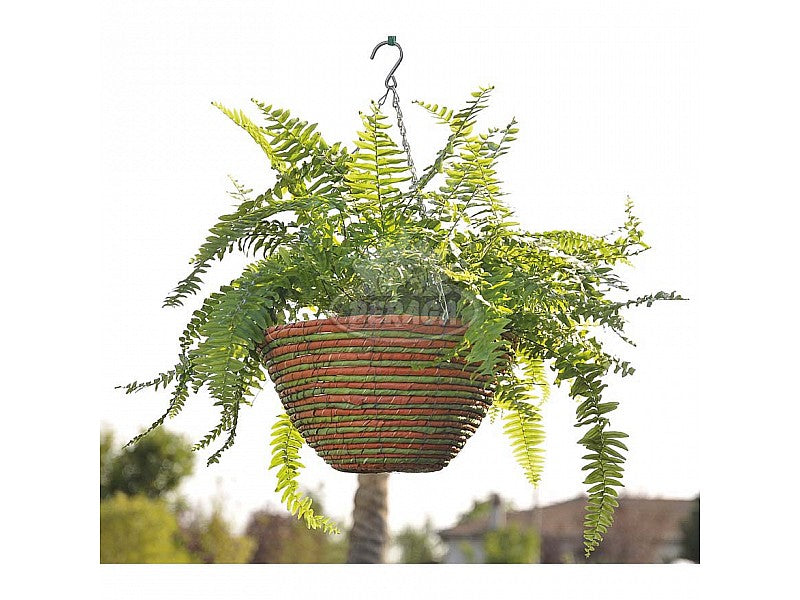 BASKET VASO IN RATTAN DIAM. 30CM