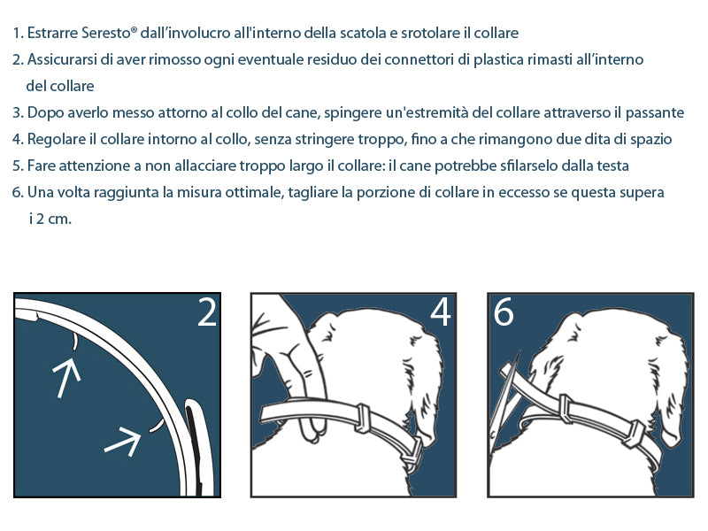 SERESTO COLLARE ANTIPARASSITARIO PER CANI - CANI FINO A 8KG