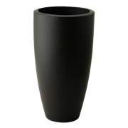 Vaso rotondo alto D 39 x H 70 cm nero ELHO