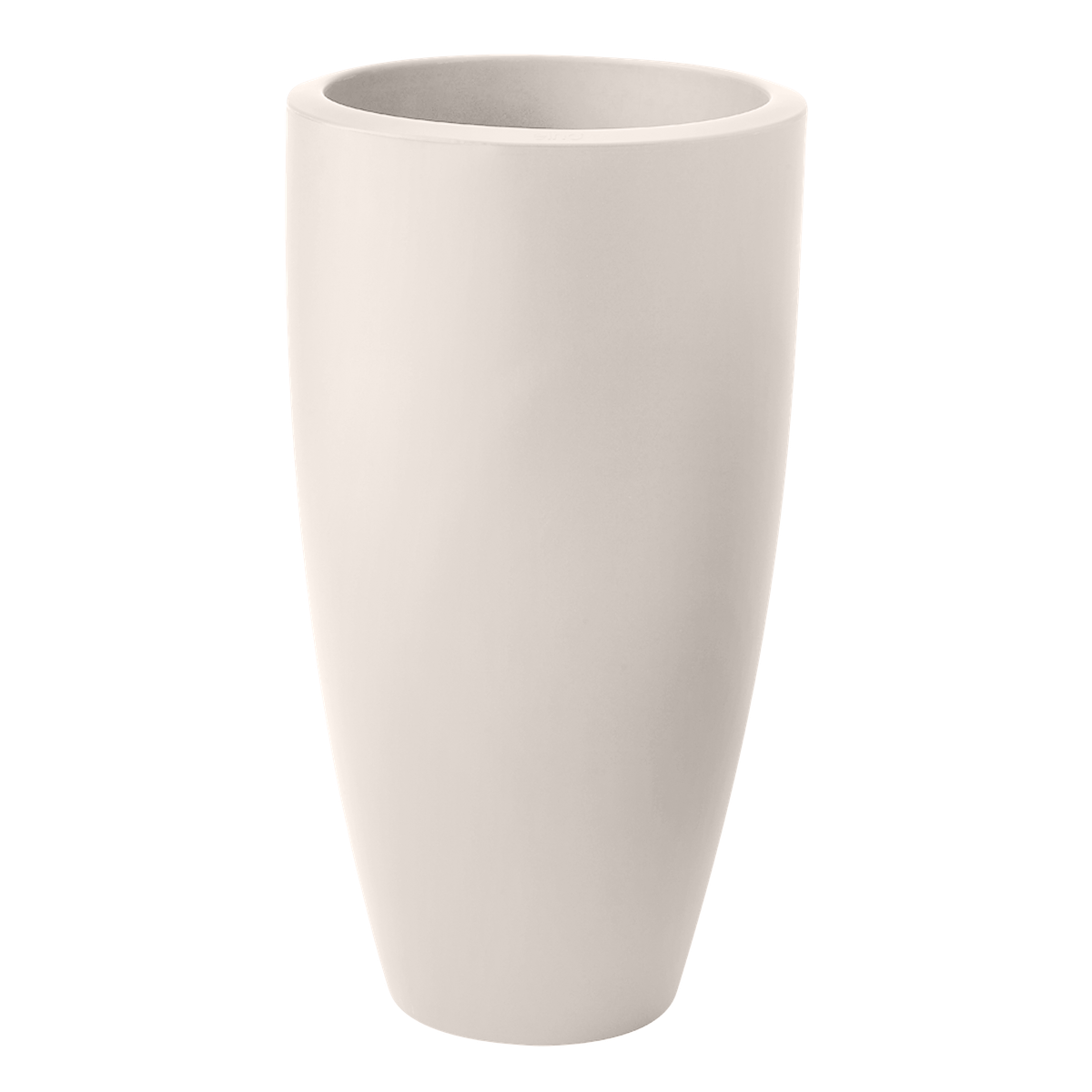 Vaso Rotondo Alto D 39 x H 70 cm Bianco Lino ELHO