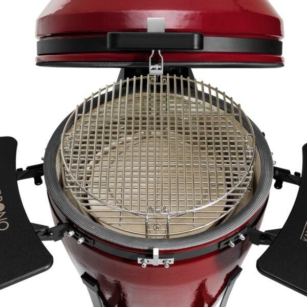 Barbecue in Ceramica Kamado Bono Evo Media D52cm Royal Red