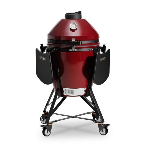 Barbecue in Ceramica Kamado Bono Evo Media D52cm Royal Red