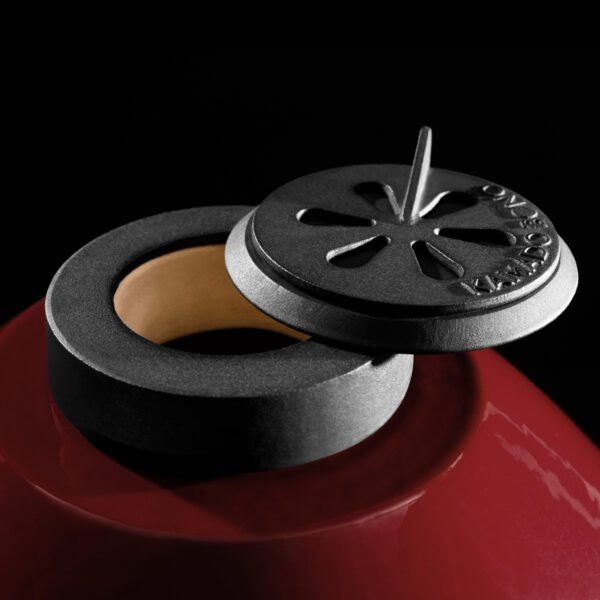 Barbecue in Ceramica Kamado Bono Evo Media D52cm Royal Red