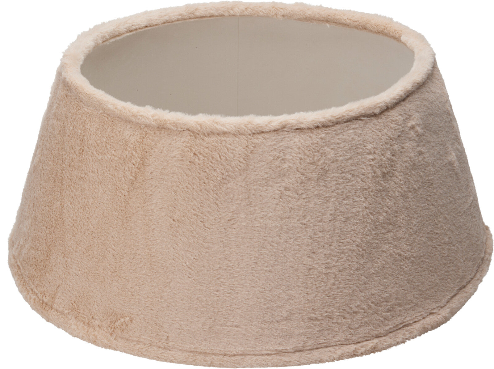 Copri base albero di natale 55cm - beige