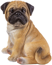 BULLDOG GIASONE 20CM IN VETRORESINA