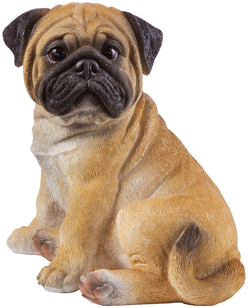 BULLDOG GIASONE 20CM IN VETRORESINA