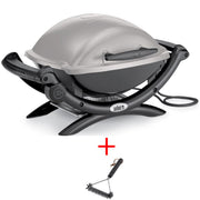 OFFERTA BARBECUE ELETTRICO WEBER Q 1400 GRIGIO + SPAZZOLA PICCOLA A T