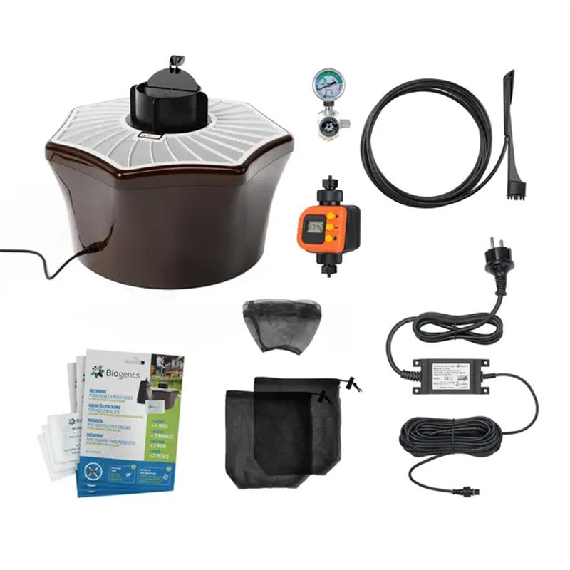 Kit Antizanzare Completo con CO2 Protezione 700mq Biogents