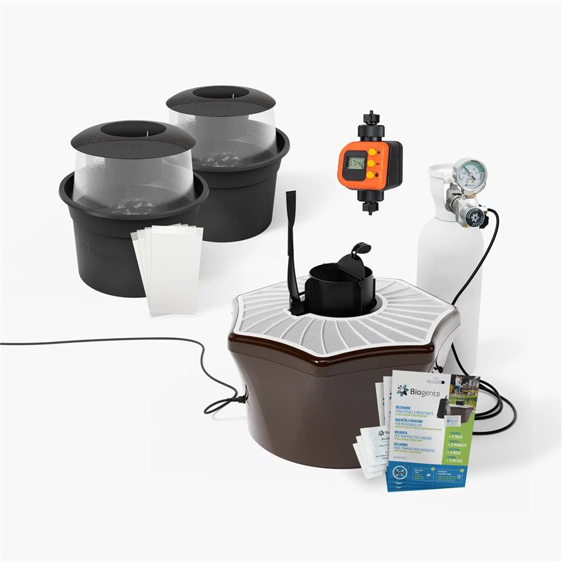 Kit Antizanzare Completo con CO2 Protezione 700mq Biogents