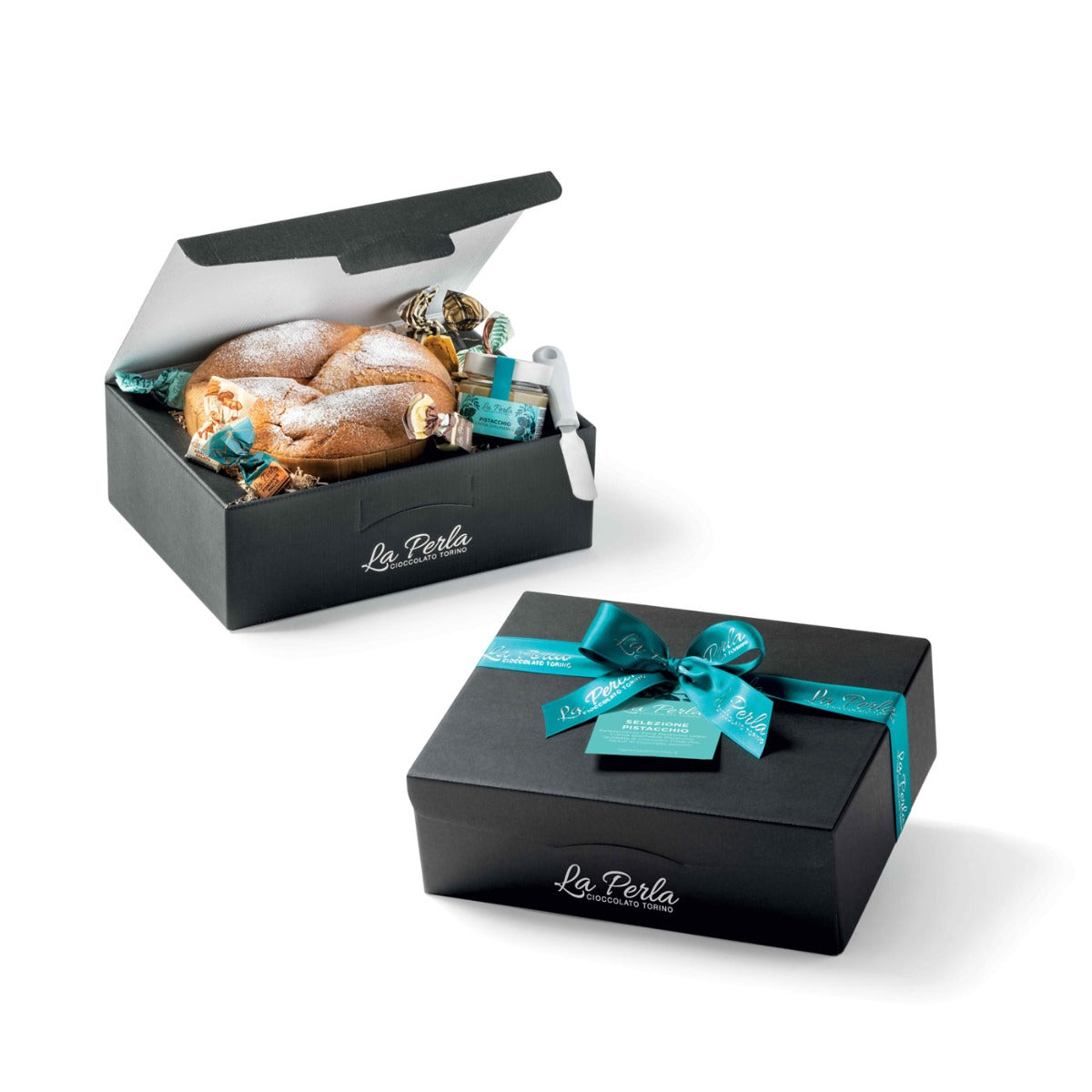 BAULETTO REGALO CON PANETTONE PANDORATO 900G