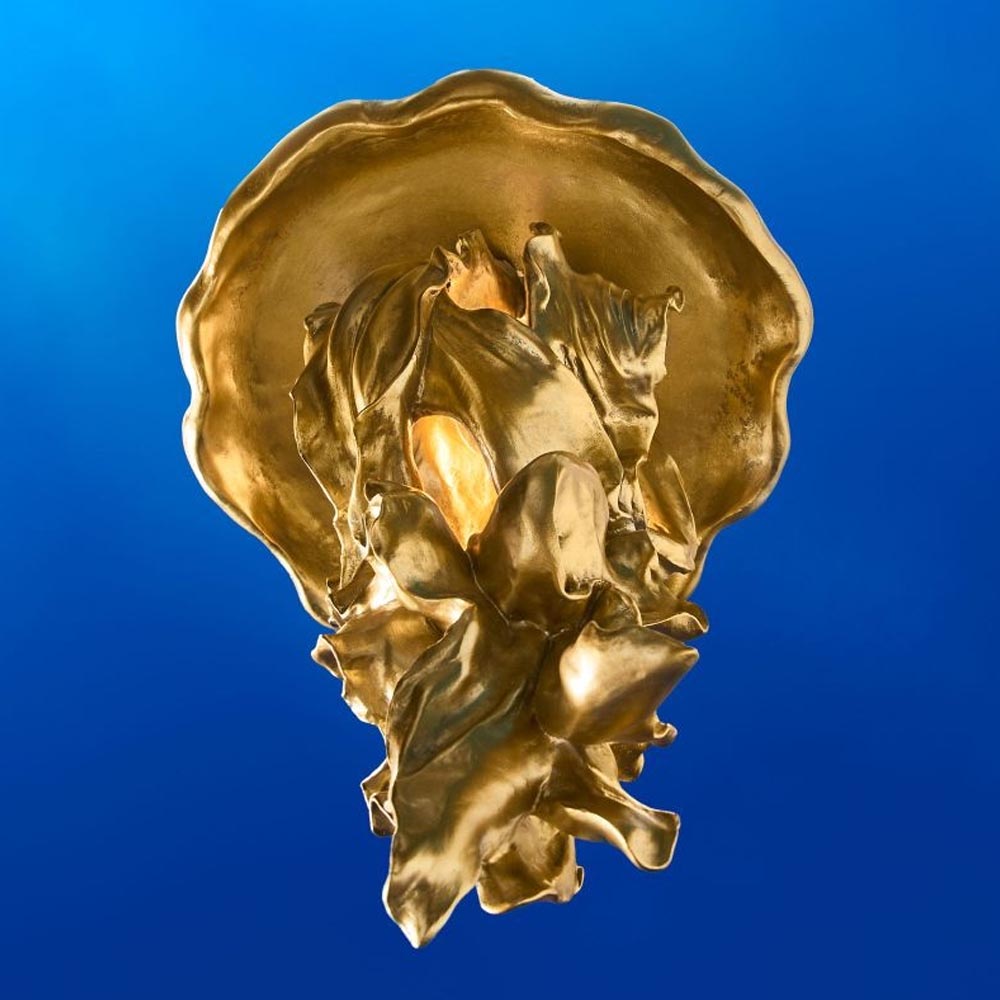 LAMPADA DA SOFFITTO MEDUSA AVA 22.5X21.5X42CM COLOR ORO