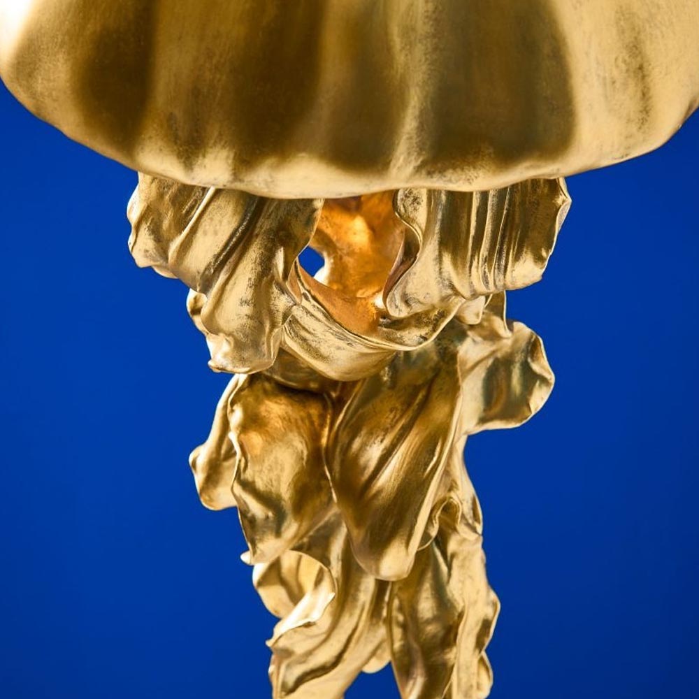 LAMPADA DA SOFFITTO MEDUSA AVA 22.5X21.5X42CM COLOR ORO
