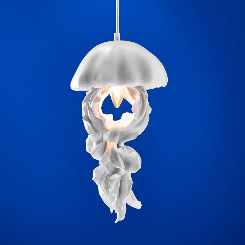 LAMPADA DA SOFFITTO MEDUSA AVA 22.5X21.5X42CM COLORE BIANCO