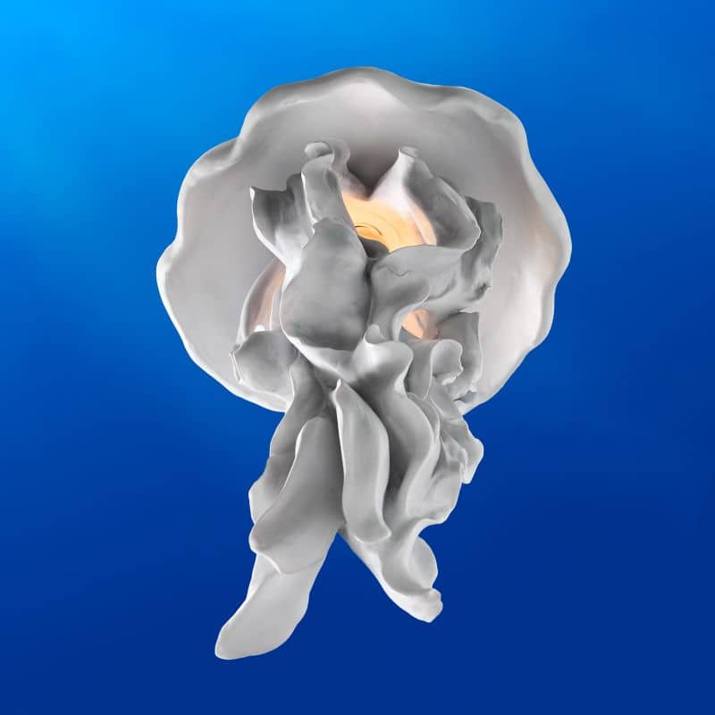 LAMPADA DA SOFFITTO MEDUSA AVA 22.5X21.5X42CM COLORE BIANCO