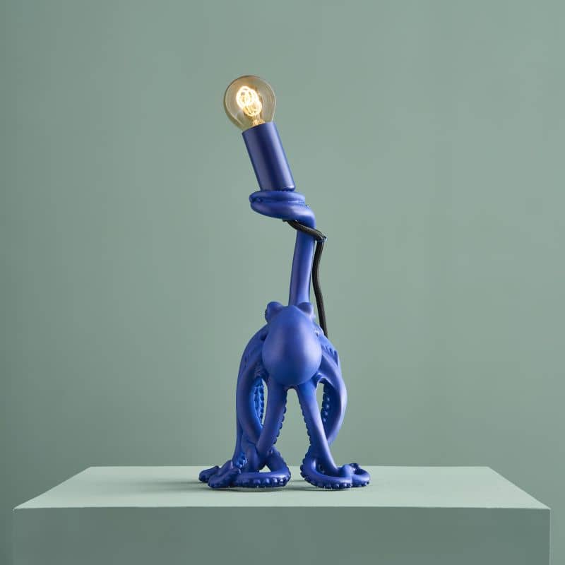 LAMPADA DA TAVOLO POLPO BABY OTTO OCTOPUS COLORE BLU