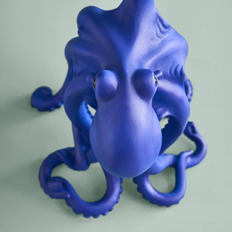 LAMPADA DA TAVOLO POLPO BABY OTTO OCTOPUS COLORE BLU