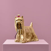 LAMPADA DA TAVOLO CANE, 40X17X32,5CM, ORO