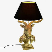 LAMPADA DA TAVOLO CERVO, 36X36X62CM, ORO