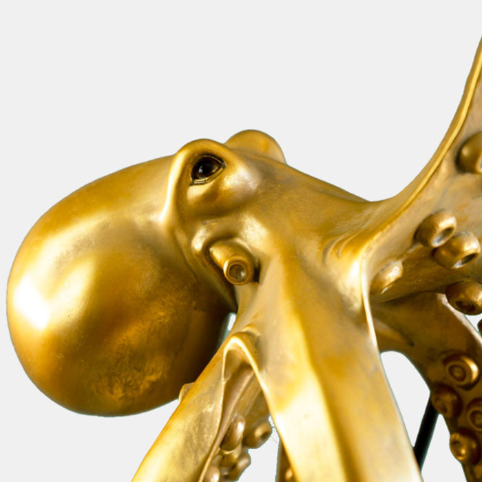 LAMPADA DA TAVOLO POLPO, 27X25,5X54CM, ORO