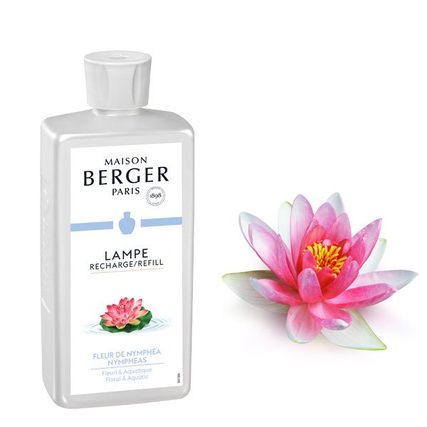 FRAGRANZA PER LAMPADA CATALITICA FLEUR DE NYMPHÉA 500 ML LAMPE BERGER