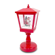 Lampione Rosso con Movimento Luci per Interno H32CM DUEESSE