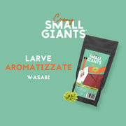 SNACK, LARVE ESSICCATE. 20G, WASABI