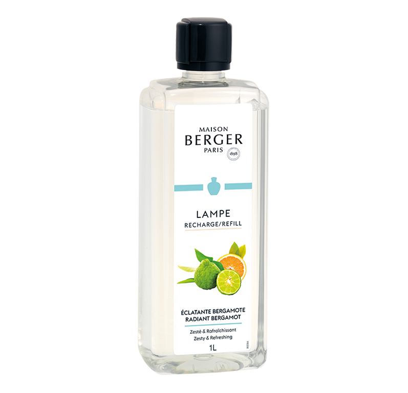 RICARICA PROFUMO 1LT PER LAMPE BERGER ECLATANTE BERGAMOTE