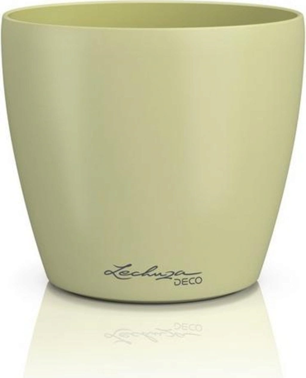 Vaso Classico "Deco 21" D22 H20.5CM Verde Tiglio Opaco LECHUZA