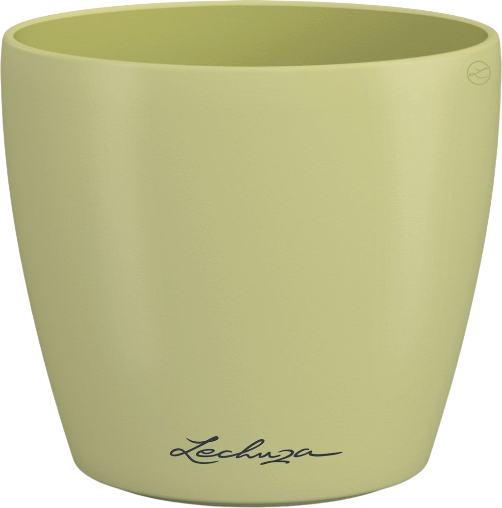 Vaso Classico "Deco 14" D15 H13.5CM Verde Tiglio Opaco LECHUZA