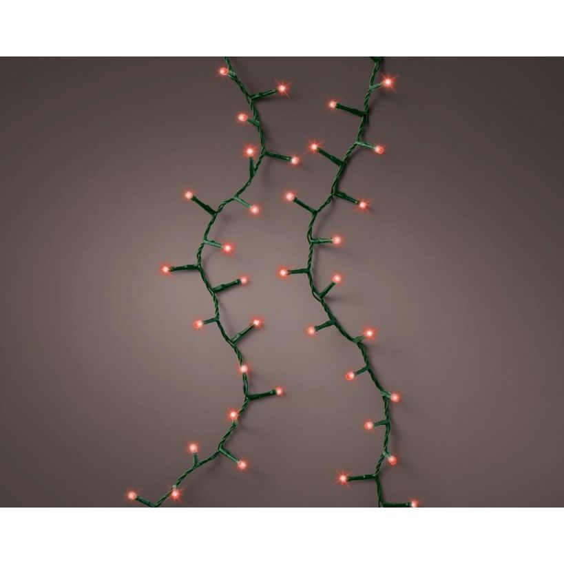 LUCI DI NATALE 750 LED TWINKLE ROSSE 16MT
