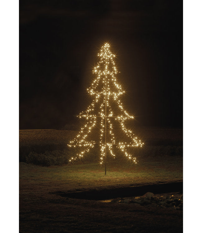 ABETE 200CM 1200 LED BIANCO CALDO