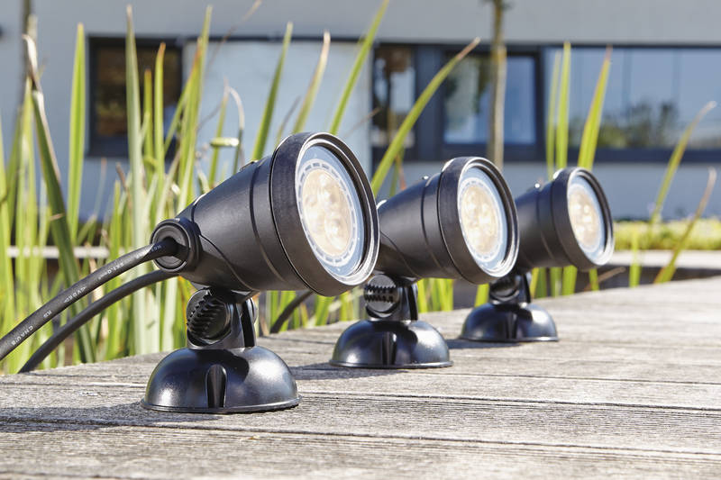 LUNAQUA CLASSIC LED SET 3 OASE PER LAGHETTO PISCINA GIARDINO