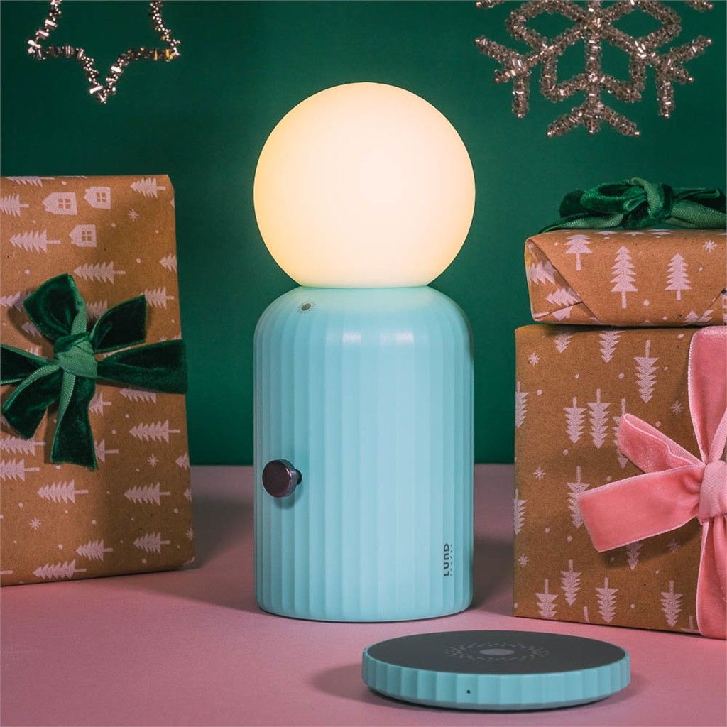LAMPADA CON RICARICA WIRELESS MENTA