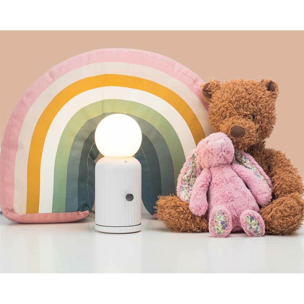 LAMPADA CON RICARICA WIRELESS BIANCA