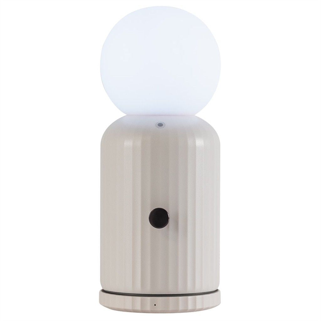 LAMPADA CON RICARICA WIRELESS BIANCA
