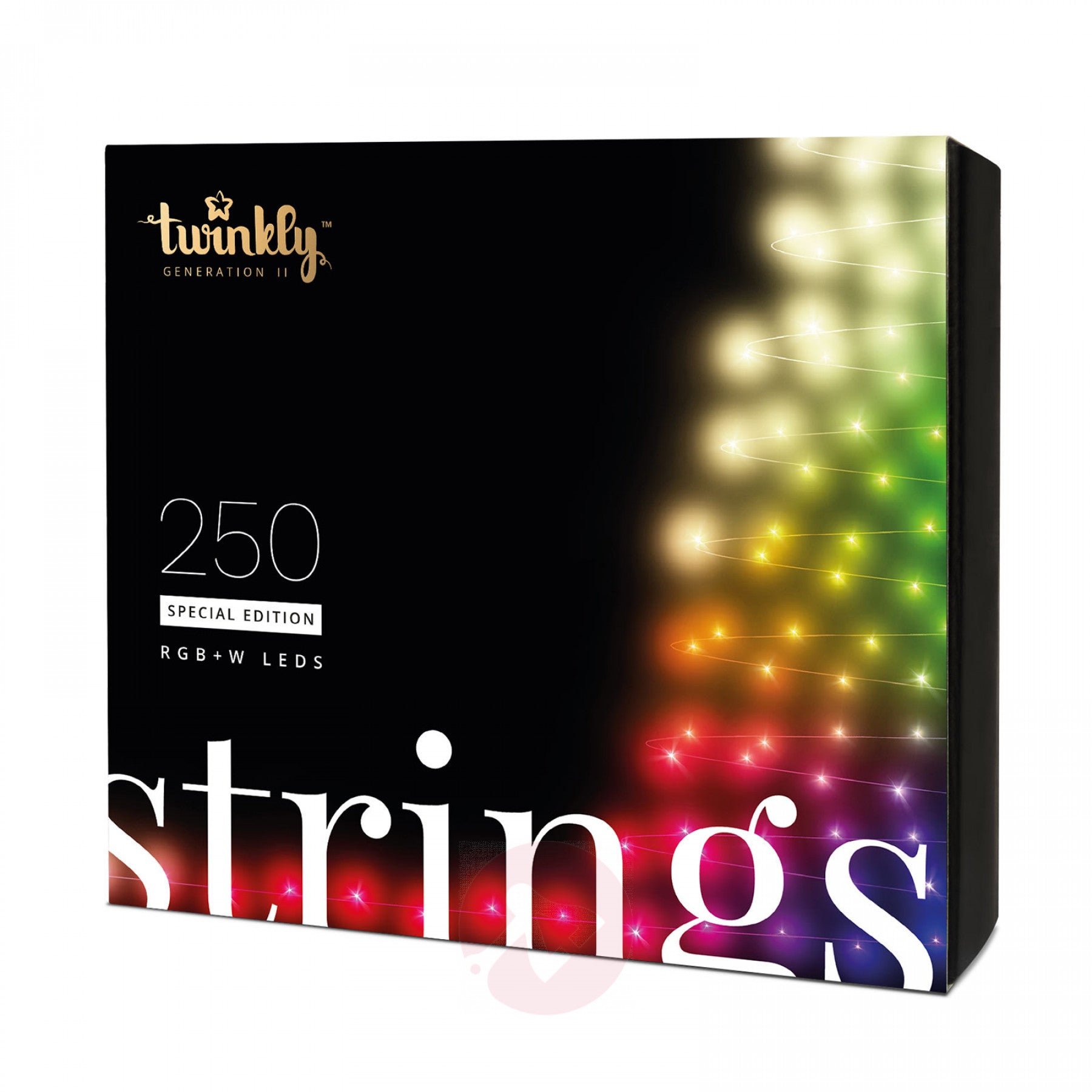 TWINKLY LUCI DI NATALE 250 LED MULTICOLOR STRINGS LINEARI 2000CM CONTROLLABILE DA SMARTPHONE