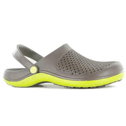 CIABATTE SABOT TG.43/44 LIME/GRIGIO SUN