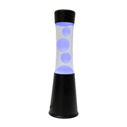 Lava Lampada LED 9x30x9cm Nera Fisura