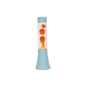 Mini Lava Lamp Blu e Arancione Fisura