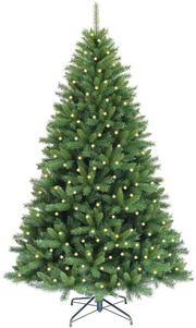 ALBERO DI NATALE LOGAN 240CM PREILLUMINATO CON 832 MINILED